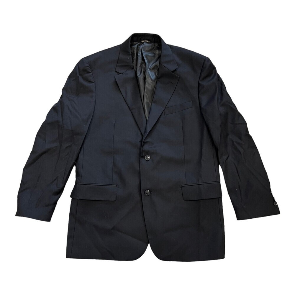 Neiman Marcus Black Wool Formal Blazer 42R